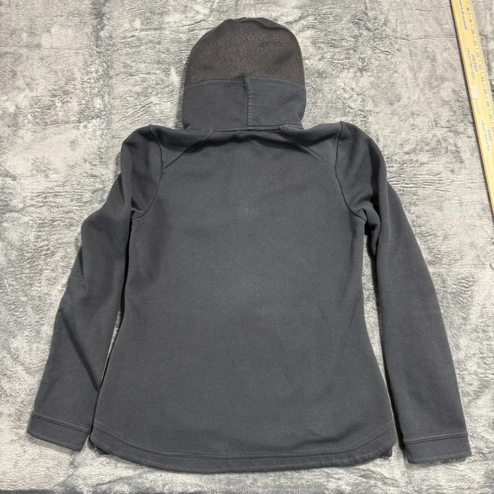 Nike CWU Rugby Full Zip‎ Hoodie Womens Small Black Dri-FIT Scuba Jacket
